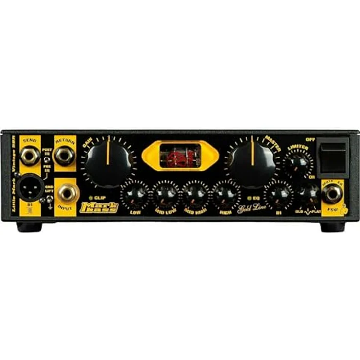 Markbass Little Mark Vintage 58R, Bass Top Teil mit 500 Watt, Röhrenvorverstärker, ultra leicht und kompakt, Made in Italy – Bild 1