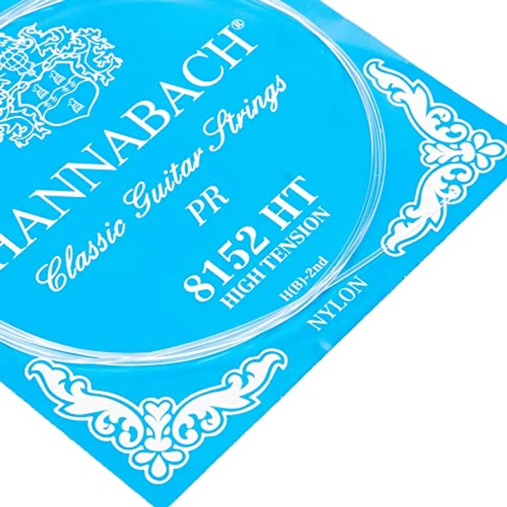 Hannabach Seire 815 High Tension Silver Special, Klassikgitarrensaiten für optimale Spielbarkeit und Klang, Made in Germany – Bild 2