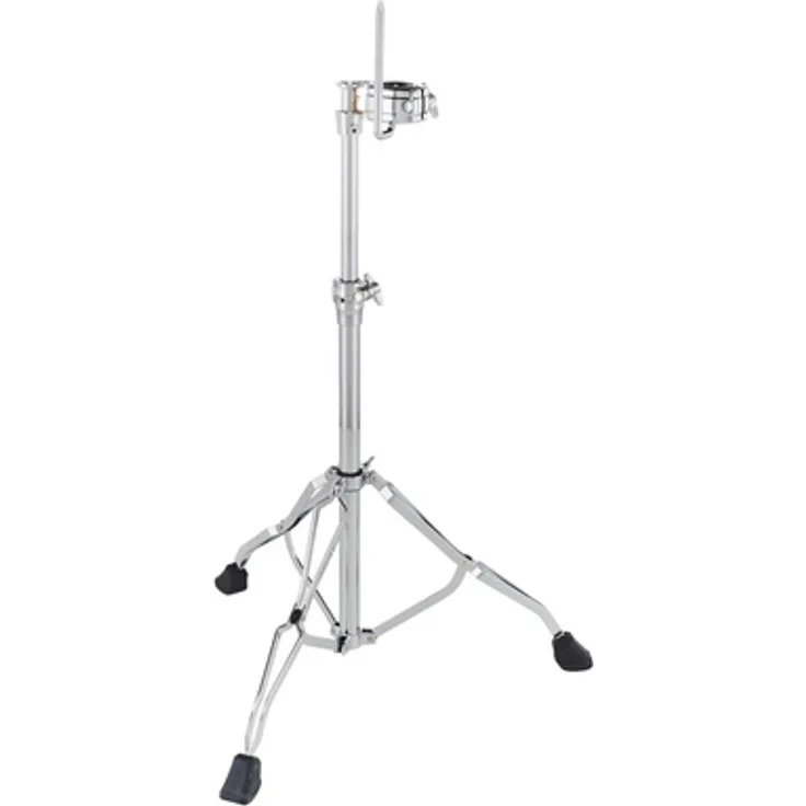 Tama HTS88W Single Tom Stand, Schlagzeugständer mit doppelstrebigen Beinen, Höhe 76 cm - 124 cm, 10,5 mm Tom-Rod