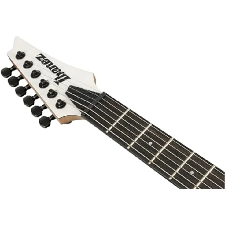 Ibanez JBBM40-PW JB Brubaker, E-Gitarre mit Okoume Korpus, 3-teiligem Ahorn/Bubinga Hals, Ebony Griffbrett, 2x EMG 84 Aktive Tonabnehmer, in Pearl White – Bild 6