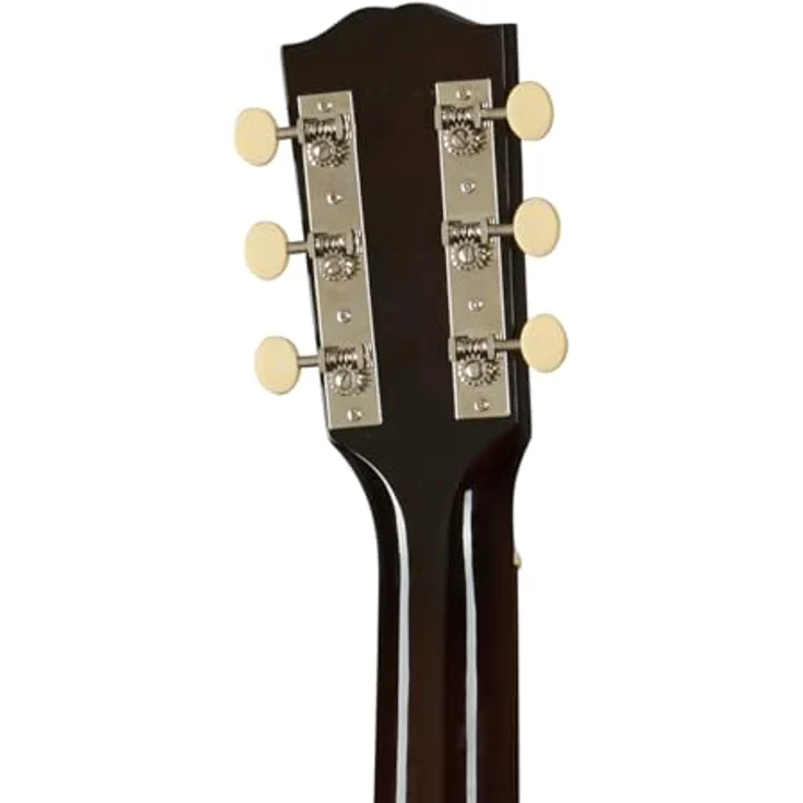 Gibson L-00 Original Ebony, Westerngitarre mit massiver Sitka-Fichtendecke, Mahagonikorpus und LR Baggs VTC Tonabnehmersystem, schwarz – Bild 6