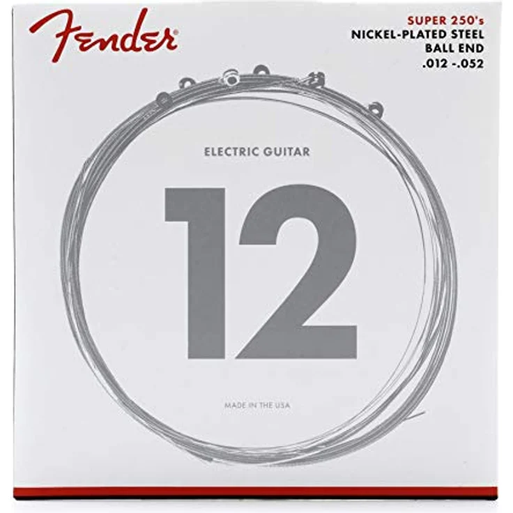 Fender 250H, Nickelsaiten für E-Gitarre, 012-52 – Bild 1