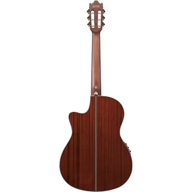 Ibanez GA35TCE-NT, Thinline Konzertgitarre mit Fichtendecke, Sapele Korpus, Palisander Griffbrett, Natur Hochglanz – Bild 3