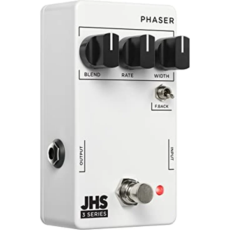 JHS Pedals 3 Series Phaser, Analoges Phaser Effektpedal mit True Bypass und Feedback-Schalter – Bild 2