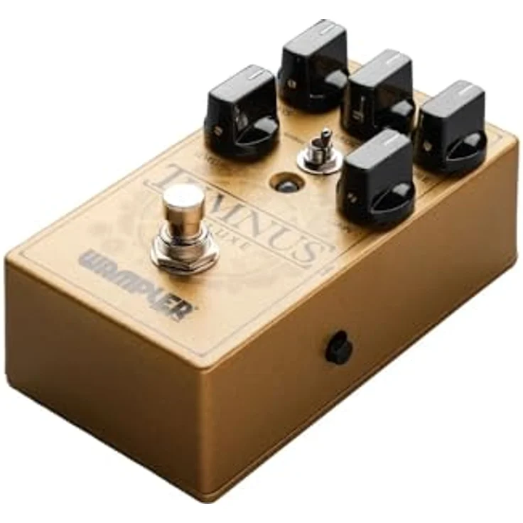 Wampler Tumnus Deluxe Overdrive V2, Effektpedal mit schaltbarem Bypass, aktiven Reglern für Bass, Mitten und Höhen, made in USA – Bild 3