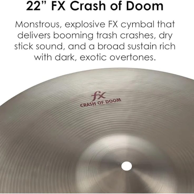 Zildjian 22" Oriental Crash of Doom, Traditional Ausführung, ultra-trashy und tief mit explosivem Anschlag – Bild 3
