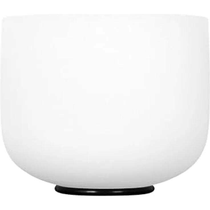sela Crystal Singing Bowl Set Frosted 440Hz, 7 Kristall-Klangschalen (8-14”) mit 3 Mallets für Musik und Meditation, inkl. Silikonringen zur Stabilisierung – Bild 3