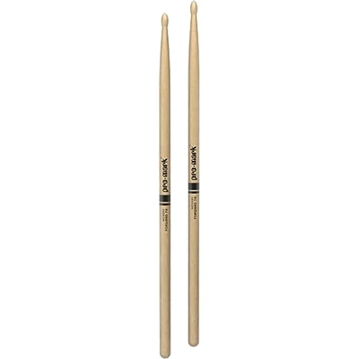 Pro Mark 7A Classic Forward H.4pcs Pack, Hickory Drumsticks mit ovaler Spitze, 39,05 cm Länge, 1,3 cm Durchmesser, Forward Balance – Bild 4