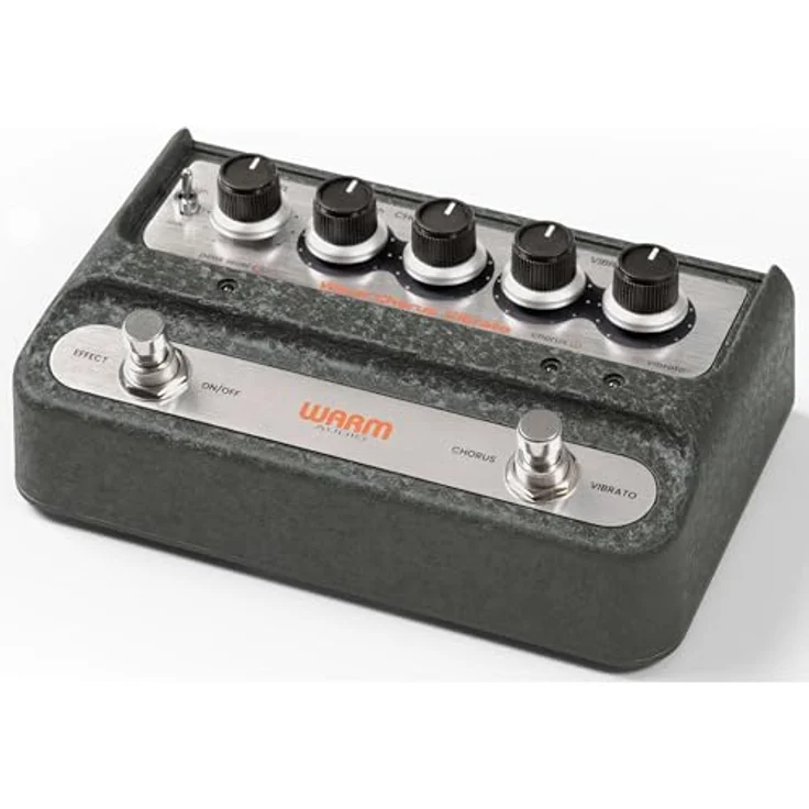Warm Audio WA-C1 Chorus Vibrato, Effektpedal für E-Gitarre mit Reglern für Level, Chorus Depth, Vibrato Depth und Fußschalterfunktion – Bild 3