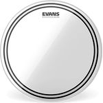 Evans 14" EC2S/SST Clear, Transparent Schlagzeugfell mit Sound Shaping Technologie und individueller Dämpfung