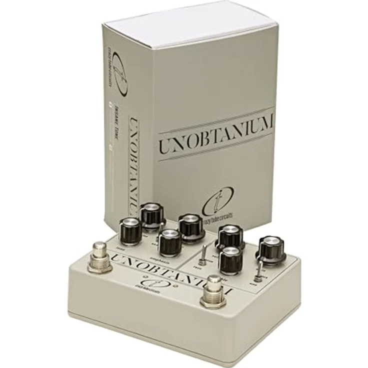Crazy Tube Circuits Unobtanium, Overdrive/Preamps Effekpedal für E-Gitarre mit K-Style und D-Style Schaltungen, 18V DC, True Bypass – Bild 4