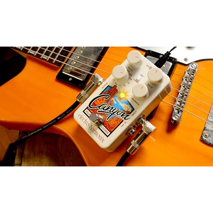 Electro Harmonix Canyon Delay & Looper, Effektpedal mit 10 Delay-Modi, 3 Sekunden Verzögerungszeit und Tap Tempo – Bild 6