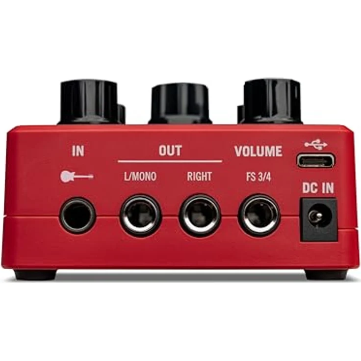 Line6 Pod Express, Gitarren-Multieffektpedal mit 7 Verstärker- und 17 Effektmodellen, USB-Audiointerface, kompakt – Bild 5