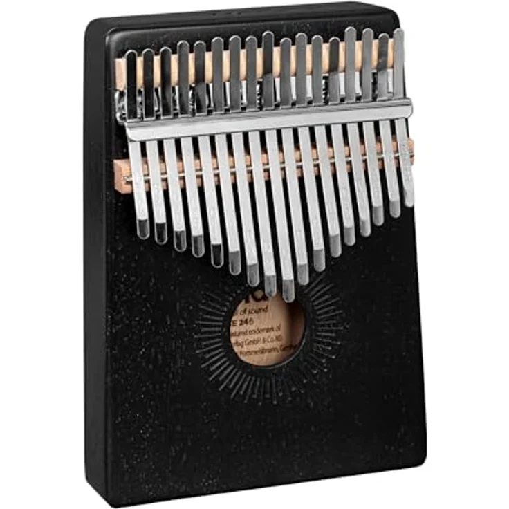 Sela SE 246 Kalimba Black 17, Mahagoni Korpus, C-Dur Stimmung, inklusive Tragetasche und Stimmhammer – Bild 2