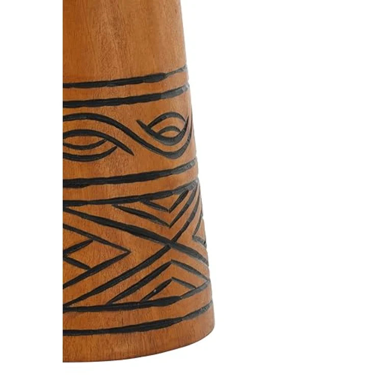 Gewa 8" Liberty Urban Djembe, verzierter Mahagonikorpus mit Ziegenfell, Schnurspannung, Höhe 50 cm – Bild 5