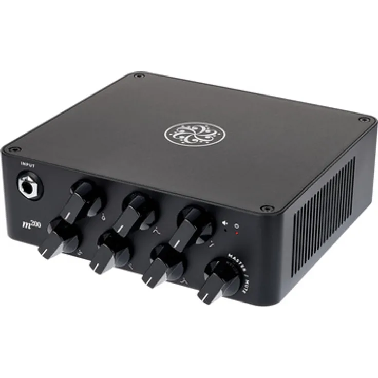 Darkglass Microtubes 200 Bass Head, Transistor Verstärker mit 200 Watt Leistung, schwarz