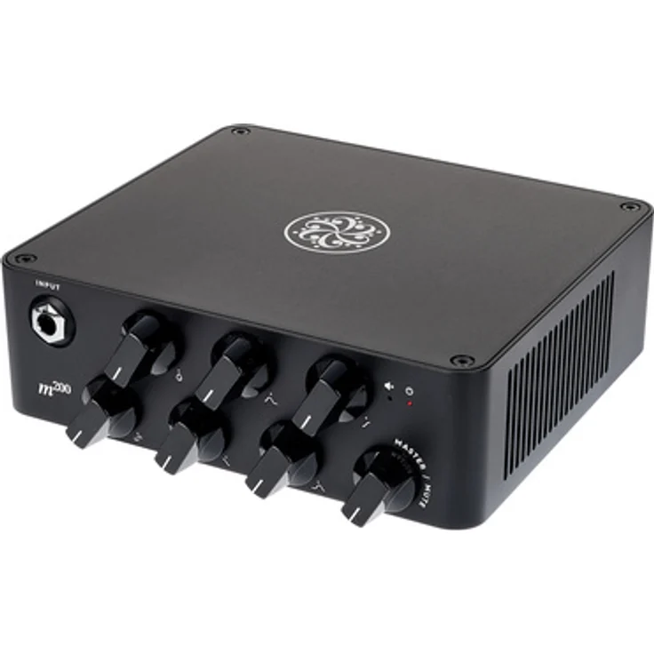 Darkglass Microtubes 200 Bass Head, Transistor Verstärker mit 200 Watt Leistung, schwarz