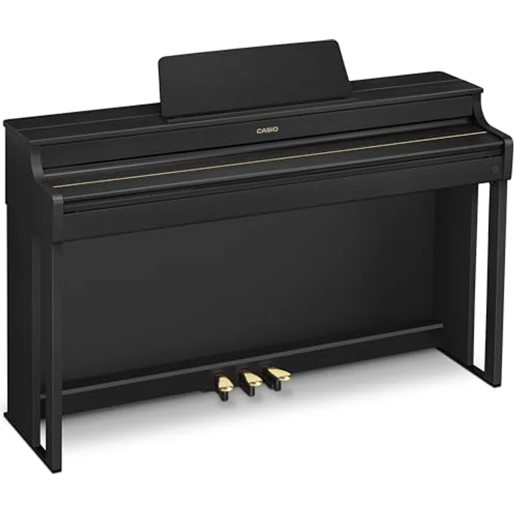 Casio AP-300 BK, Digitalpiano mit 88 gewichteten Tasten, 19 Sounds, MIDI- und Audio-Recording, schwarz – Bild 6