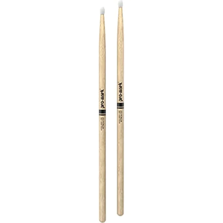 Pro Mark PW727N 727 C. Attack Oak Nylon, Drumsticks aus japanischem Eichenholz mit ovalem Nylonkopf, 41,3 cm, Durchmesser 1,35 cm – Bild 3