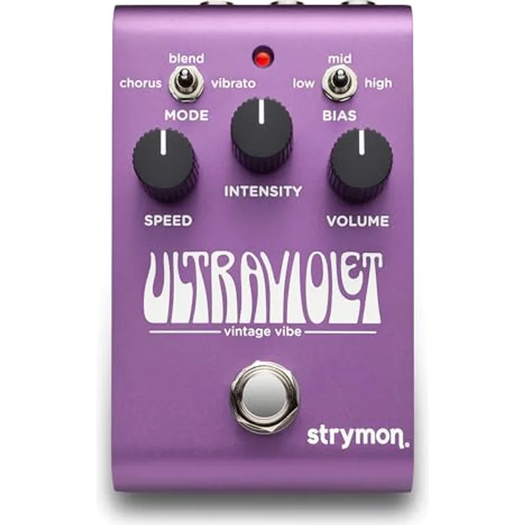 Strymon Ultraviolet Univibe, Gitarren-Effektpedal mit Chorus, Vibrato, drei Bias-Einstellungen, 300 Presets und MIDI-Konnektivität