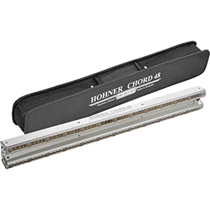 Hohner Orchestra Chord 48, Mundharmonika mit 48 Akkorden, modernem ABS-Kanzellenkörper, überragendem Spielkomfort und einfacher Wartung – Bild 3