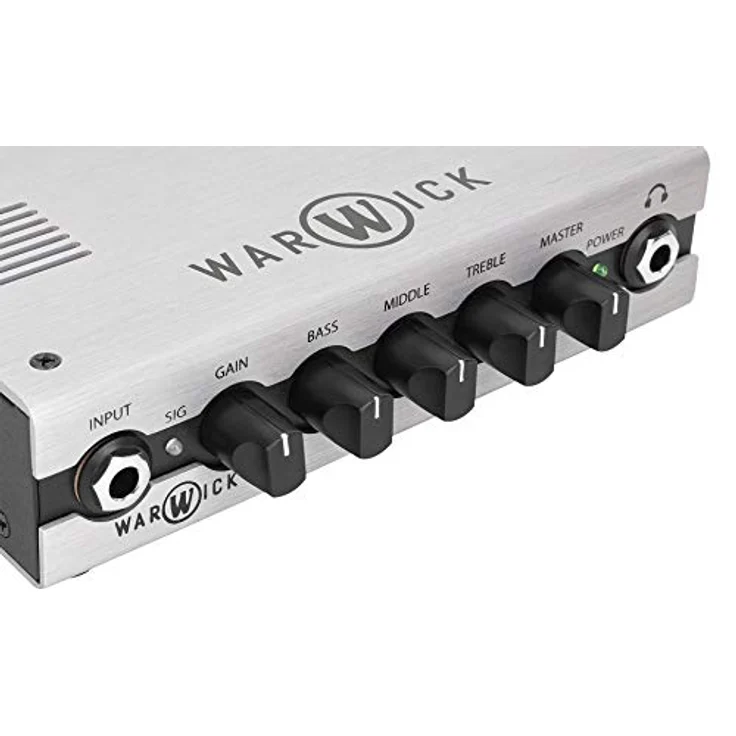 Warwick Gnome, Pocket Bass Amp Head mit 200 W, 3-Band EQ und XLR DI Ausgang – Bild 5