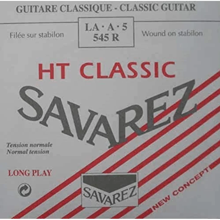 Savarez HT Classic A5w NT, Gitarrensaiten Normal Tension, Bass Einzelsaite 545R – Bild 2