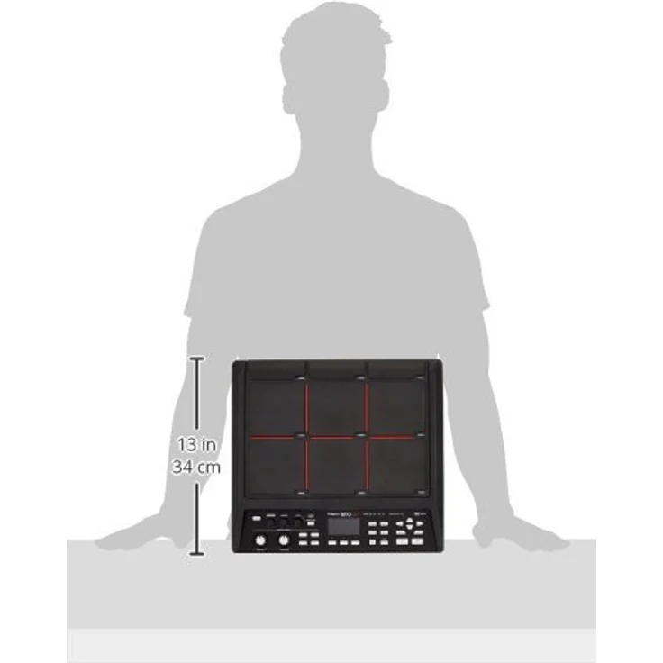 Roland SPD-SX, Sample Pad mit 4GB internem Speicher und 9 anschlagsdynamischen Pads – Bild 3