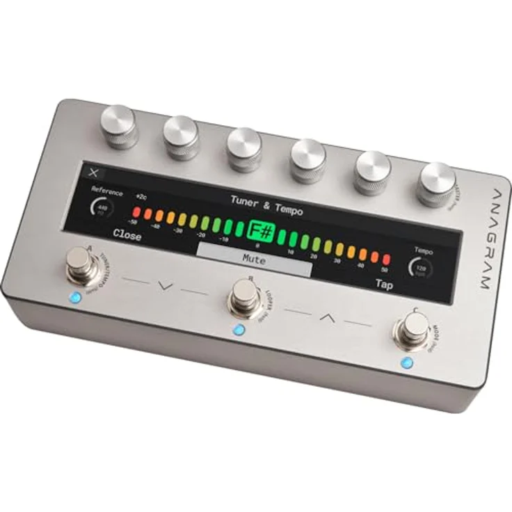Darkglass Anagram, Multi-Effektpedal für E-Bass mit Neural Amp Modeler und 6 Multifunktions-Reglern, made in Finland – Bild 7