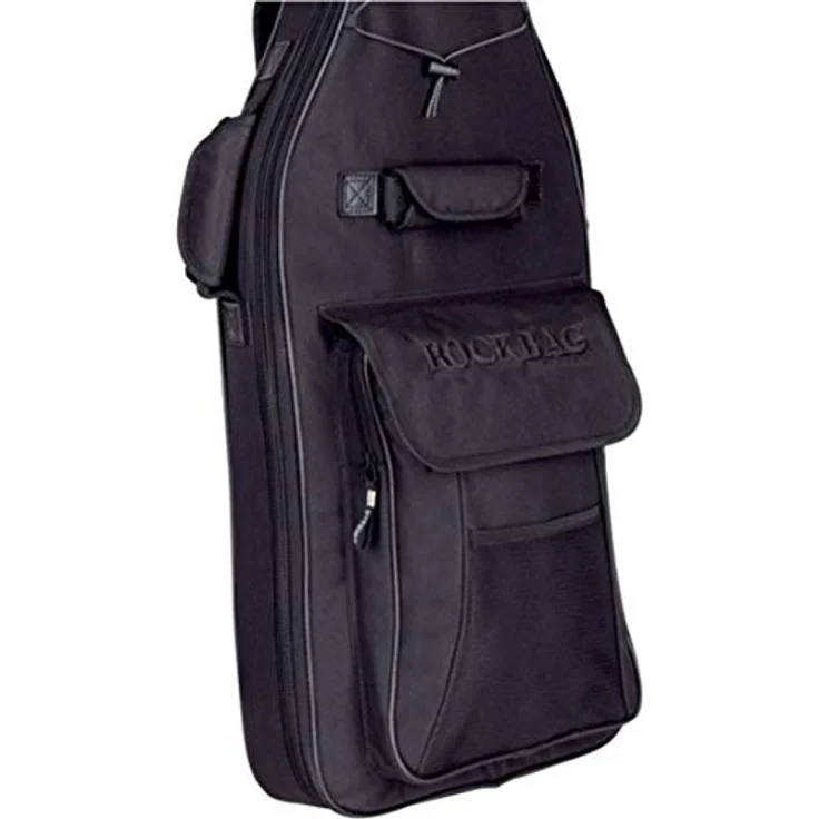 Rockbag Starline Bassgitarre Tasche, 600D Polyester, 20mm Schaumstoffpolsterung, schwarz – Bild 4
