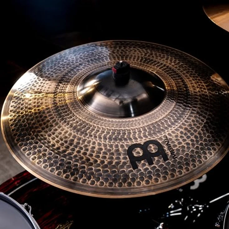 Meinl 21" Pure Alloy Custom Super Bell Ride, Schlagzeugbecken mit Smoke Bronze Finish, heller Ton und langem Sustain für Metal und Rock – Bild 6
