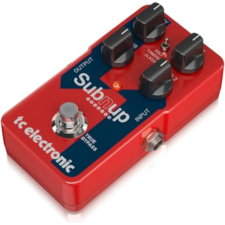 tc electronic Sub'N'Up Octaver, Up and Down Oktaver mit polyphonen und klassischen Modus, True Bypass, 100mA – Bild 3