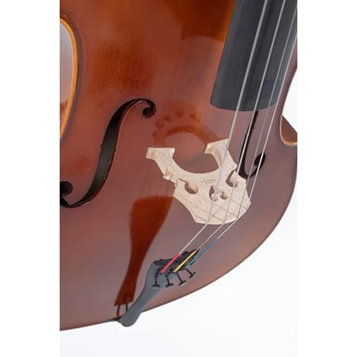 Gewa Allegro VC1 Cello Set 4/4 MB, vollmassives Cello aus europäischen Tonhölzern mit braun-bernsteinfarbener Naturharzlackierung – Bild 4