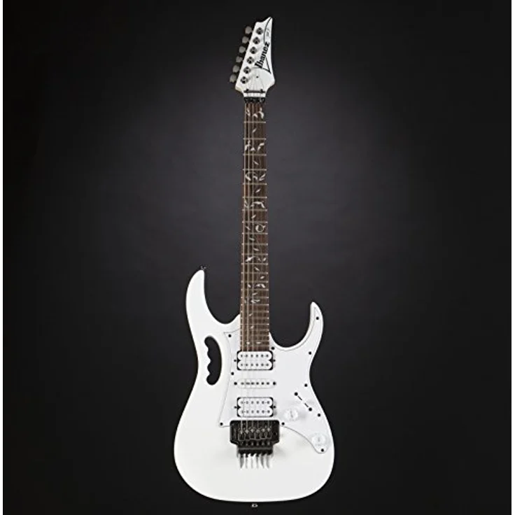 Ibanez JEMJR-WH Steve Vai Jem Jr. E-Gitarre in Weiß mit ausgewogener Verarbeitung und hochwertigen Materialien – Bild 2