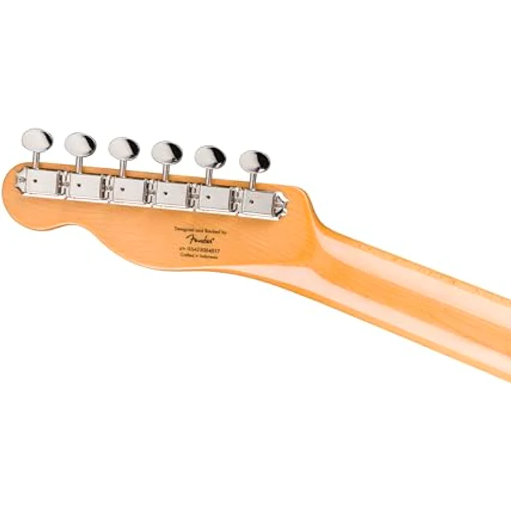 Squier CV Custom Esquire E-Gitarre, Pappel-Korpus, Ahorn-Hals, Candy Apple Red, Fender Designed Alnico Single-Coil – Bild 5