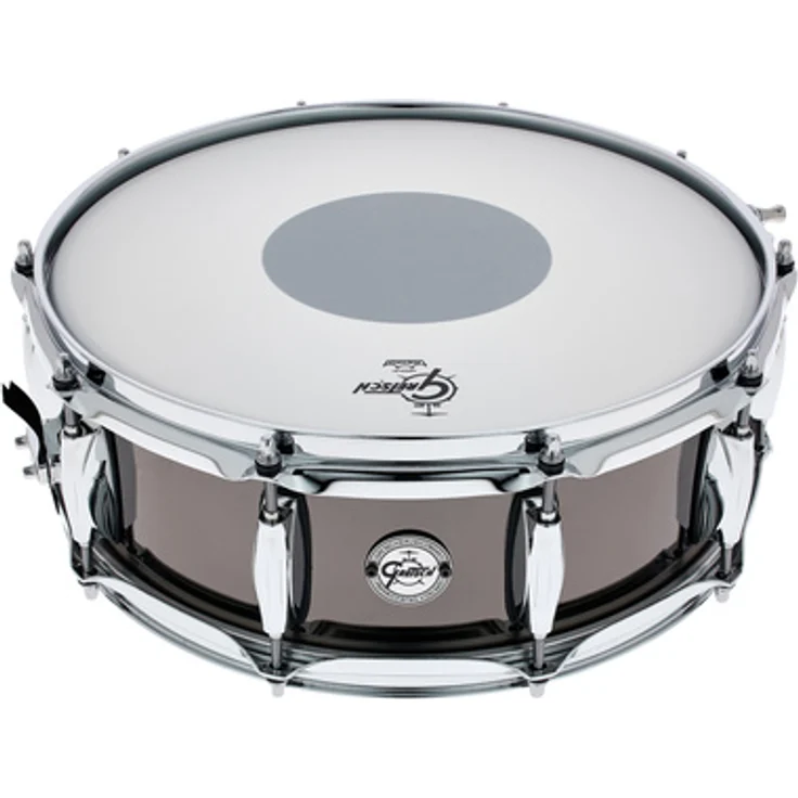 Gretsch Drums 14"x5" Black Nickel over Steel Snare Drum, 1,2mm Stahlkessel, 45° Bearing Edge, Remo Felle – Bild 1
