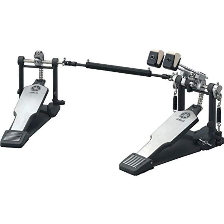 Yamaha DFP-9500C, Doppel Fußmaschine mit Ketten- und umbaubarer Riemen-Antrieb, einstellbarer Feder Spannung und 2 Wege Schlegel – Bild 1