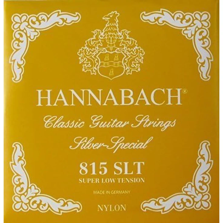 Hannabach Klassikgitarrensaiten Serie 725 Medium/High Tension Goldin, D4 - 7254MHT, Nylon-Multifilament mit goldfarbener Legierung, Made in Germany, ausgezeichnete Spielbarkeit – Bild 4