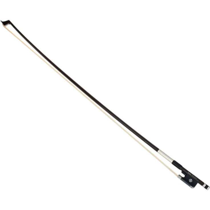 CodaBow Prodigy Viola Bow 4/4, Violabogen mit Kevlar-Kern, Graphitfaser-Ummantelung und Naturhaarbogen