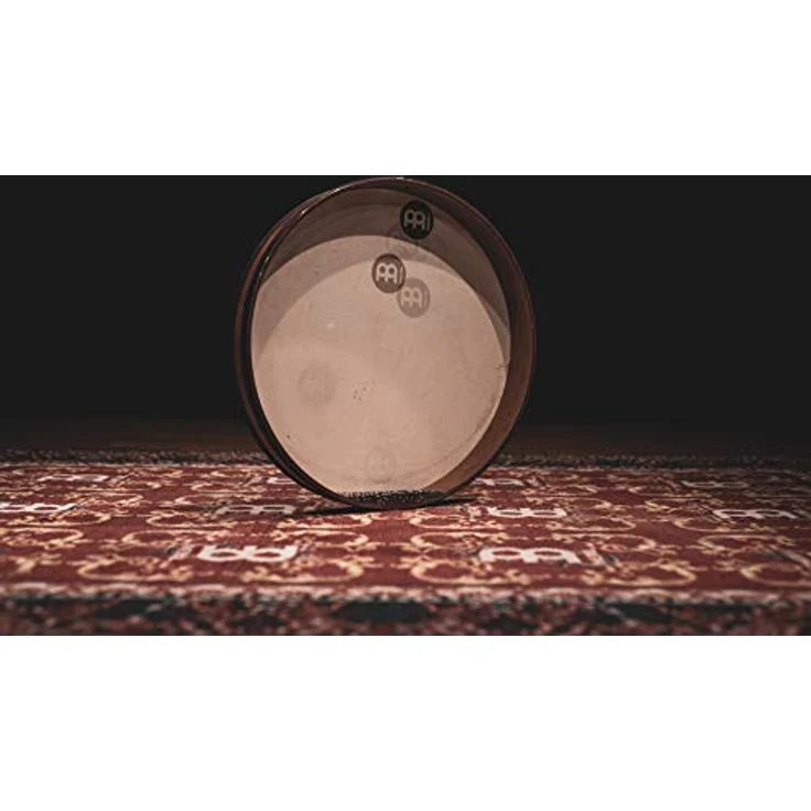 Meinl FD20SD Sea Drum, 20" x 2 3/4", Rubberwood, Ziegenfell und Synthetikfell, Farbe: African Brown, mattes Finish – Bild 2