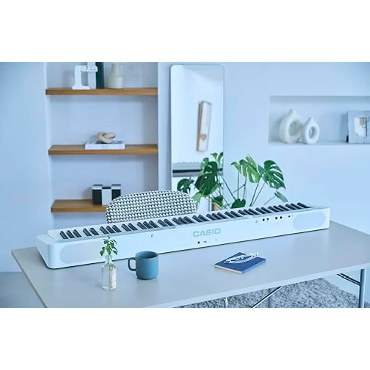 Casio PX-S1100CB, Digitalpiano mit 88 gewichteten Tasten, 18 Sounds, Bluetooth-Midi, Calm Blue – Bild 9