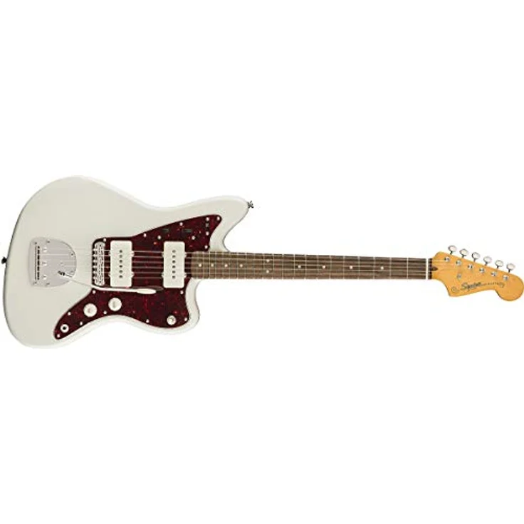 Squier Classic Vibe '60s Jazzmaster, E-Gitarre in Olympic White mit ausgewogener Verarbeitung und hochwertigen Materialien – Bild 2