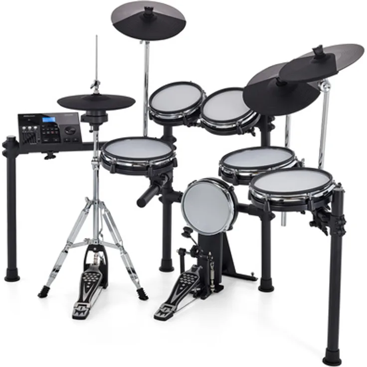 Millenium MPS-850 E-Drum Set, 550 Voices, 30 Preset Kits, USB MIDI, inklusive 10" und 12" Mesh Head Pads