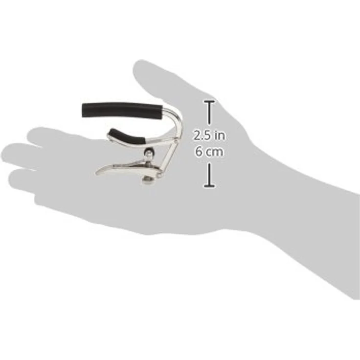 Shubb C3, Kapodaster für 12-String Westerngitarre aus verchromtem Nickel – Bild 2