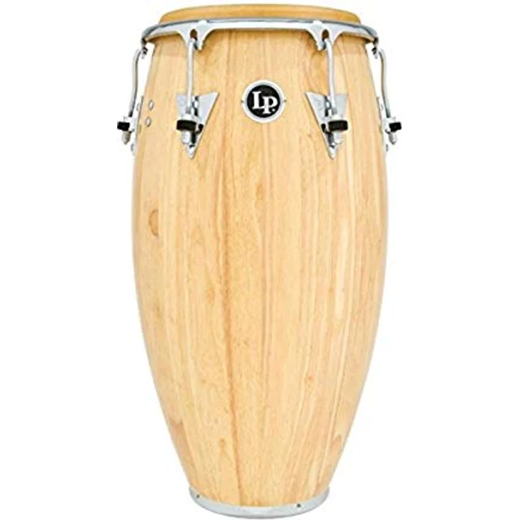 LP Classic Quinto 11", Natur mit Chrom Hardware, 30" Kesselhöhe, Comfort Curved II Spannreifen, Hand Selektierte Naturfelle, Pro Care Shell Protectors – Bild 1