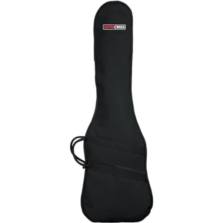 Gator Bass Guitar Gigbag, verstärkt mit 10 mm Schaumstoffpolsterung, geräumige Außentasche, Innenmaße: 1194 mm x 381 mm x 89 mm – Bild 1