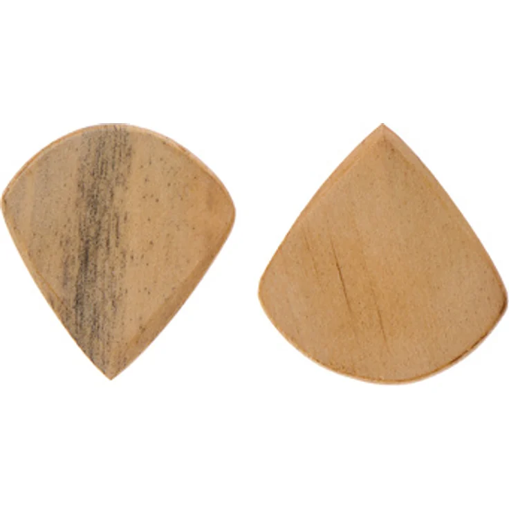 Harley Benton JazzCraft Pine Pick Set, 2er Set aus Kiefernholz, Jazz-Form