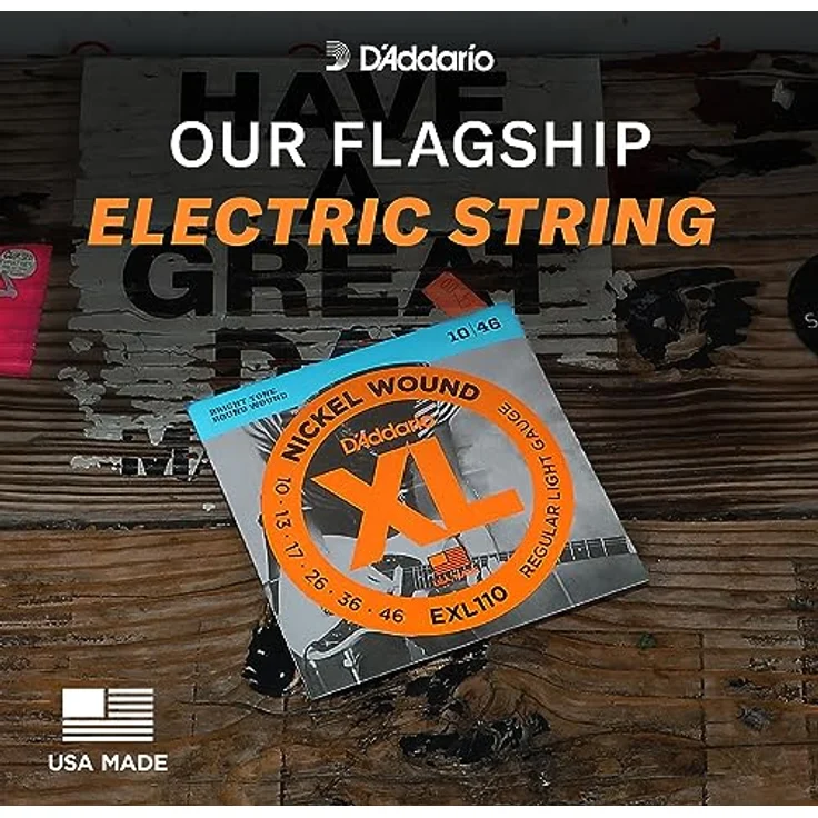 D'Addario EXL115-3D, Nickel Wound E-Gitarrensaiten, 3 Sets, Medium, 11-49, für Blues und Jazz Rock – Bild 3