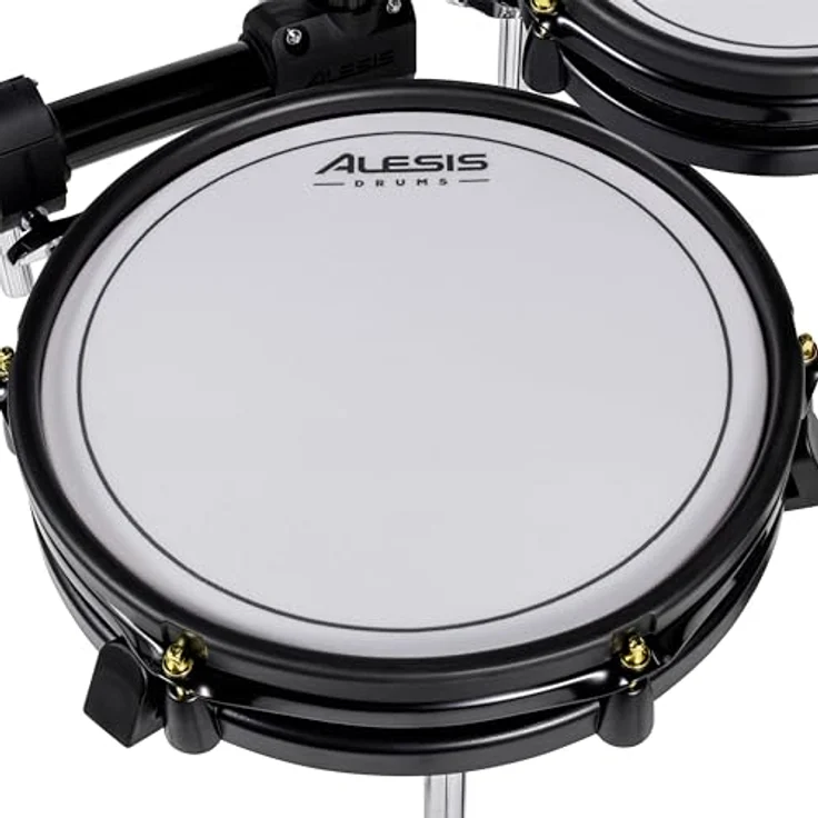 Alesis Crimson III Mesh E-Drum Kit, vielseitiges E-Drum Set mit 40 Drumkits, 12" Zwei-Zonen Snare und 14" 3-Zonen Ride Becken, schwarz – Bild 16