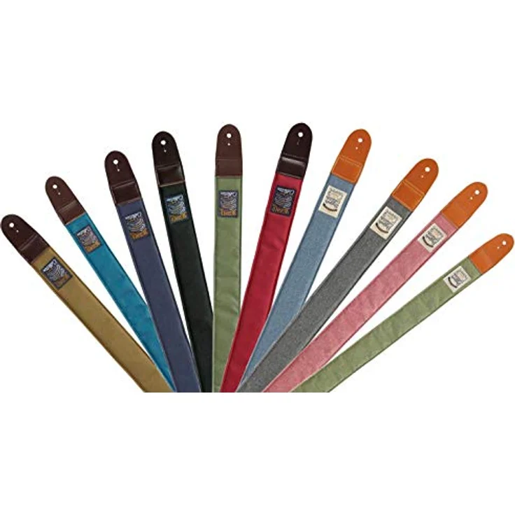 Ibanez DCS50-BK Designer Strap, Gitarrengurt in Schwarz, verstellbar bis 1700 mm, 50 mm breit mit Lederenden – Bild 5